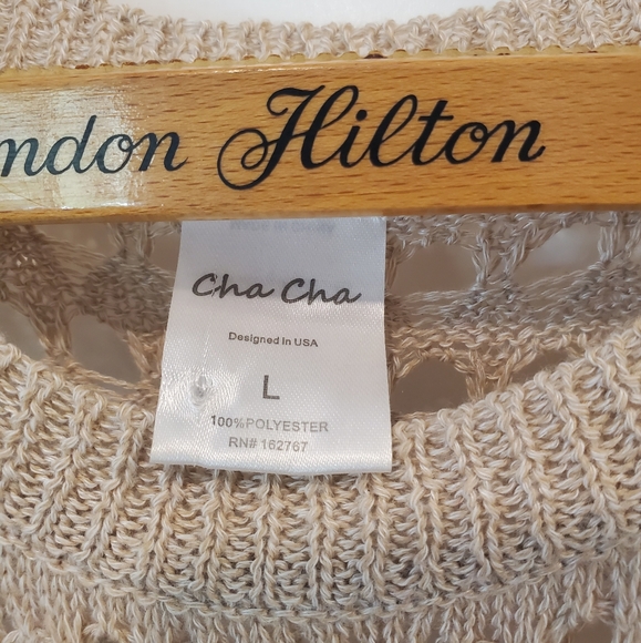 (Knit) beachy swimsuit cover-up OR dress - Picture 3 of 3